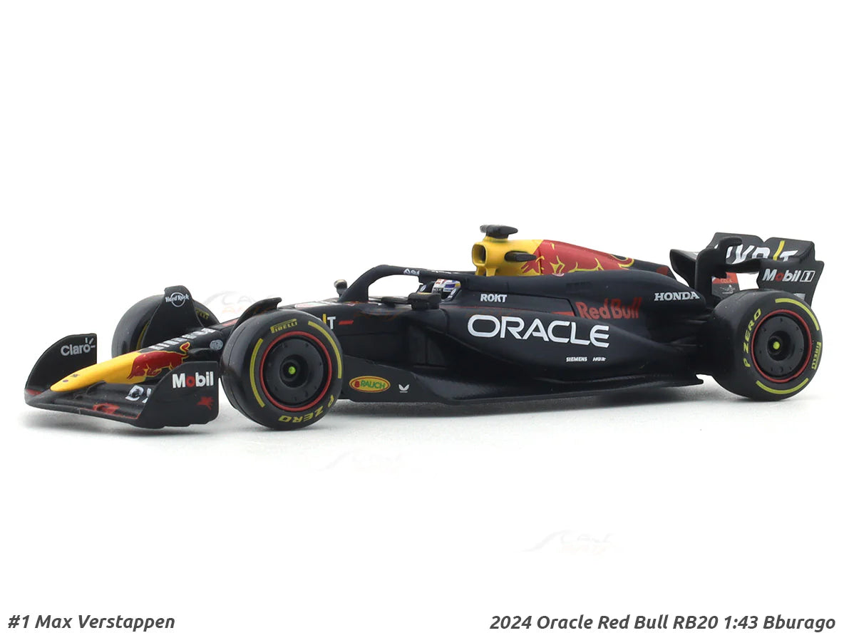 Max Verstappen Red Bull RB20 2024 1:43 Bburago F1 Model diecast scale model car