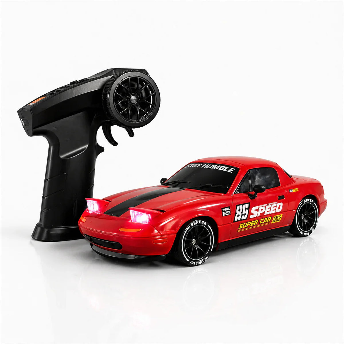 1:24 RX-7 RC Drift Car with Smoke diecast scale model car