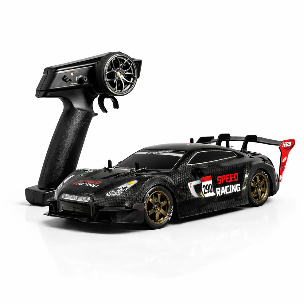 1:16 High-Speed 4WD RC Drift Car, Fibre Black diecast scale model car